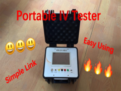 Penting untuk Industri Fotovoltaik: Proses Operasi Portable IV Tester